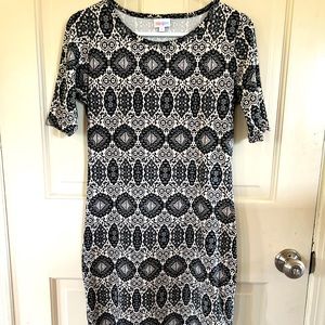 LuLaRoe Julia Dress Sz Small